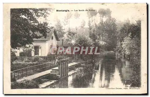 Cartes postales Montargis Les bords du Loing