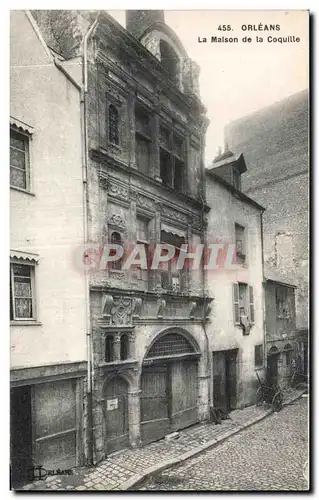 Cartes postales Orleans La Malson de la Coquille