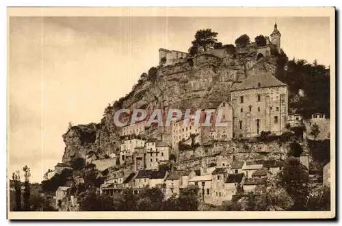 Cartes postales Rocamadour (Lot) Le Rocvu de la Vallee