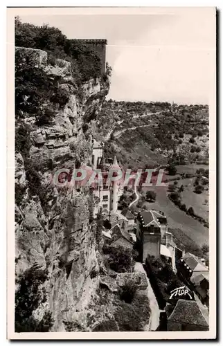 Cartes postales Rocamadour (Lot) Vue Plongeante