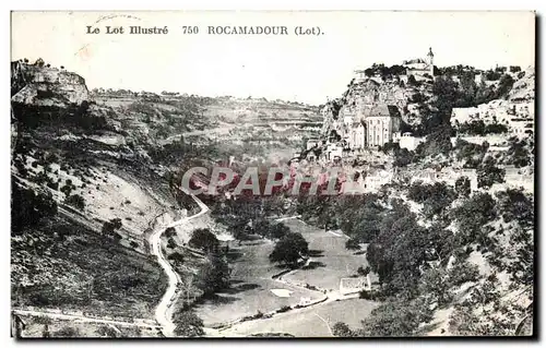 Cartes postales Le Lot Illustre Rocamadour (Lot)