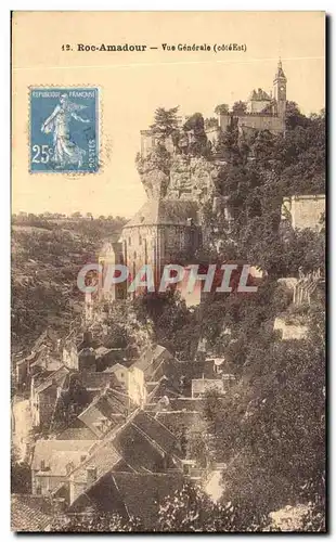 Cartes postales Rocamadour Vue Generale