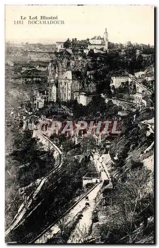 Cartes postales Le Lot IIIustre Rocamadour