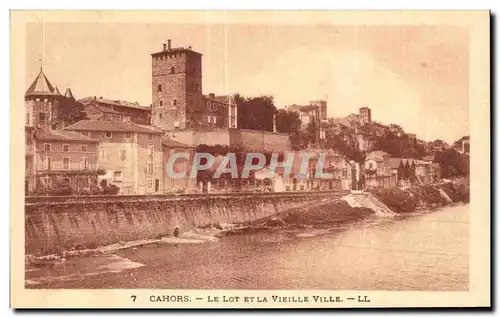 Cartes postales Cahors Le Lot Et La Vieille Ville