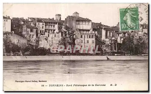 Ansichtskarte AK Tonneins Bord Pittoresque de la Garonne