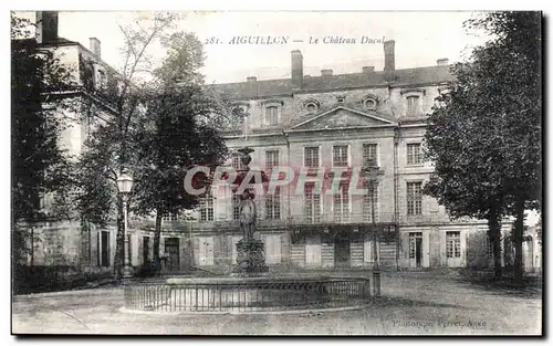 Cartes postales Aiguillon Le Chateau Ducal