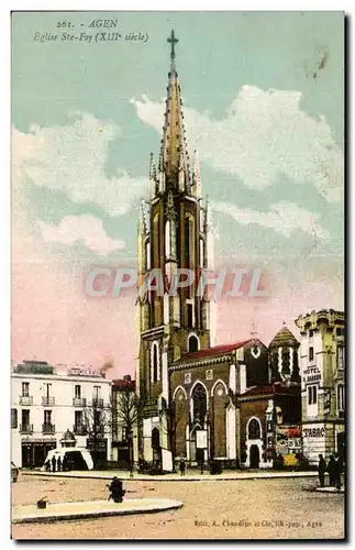 Cartes postales Agen Eglise Ste Foy (XIII siecle)