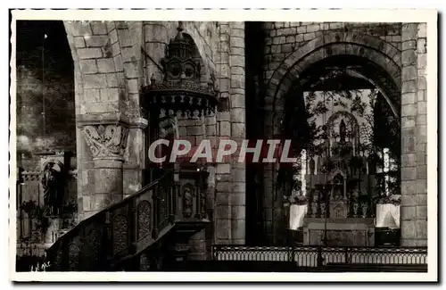 Ansichtskarte AK Loncogne (Lozere) interieur de l eglise