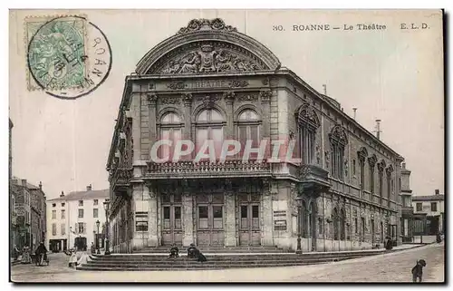 Cartes postales Roanne Le Theatre