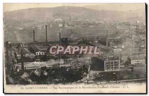 Cartes postales Saint Etienne Vue Panoramique de la Manufacture Nationale d Armes