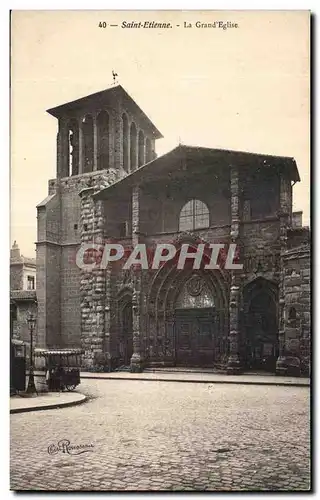 Cartes postales Saint Etienne La Grand Eglise