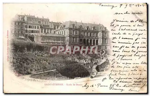 Cartes postales Saint Etienne Ecole de Dessin