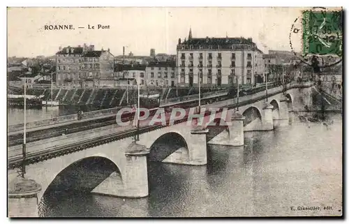 Cartes postales Roanne Le Pont