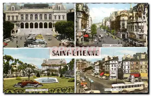 Cartes postales Hotel De Ville Avenue Liberation Jardin Et Prefecture Flace Du Peuple