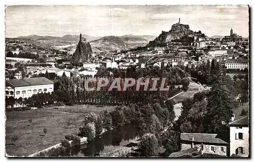 Ansichtskarte AK Le Puy Vue generale prise du Rochers d Espaly