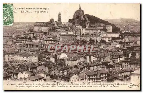 Cartes postales Haute Loive Pittoresque Le Puy Vue generale