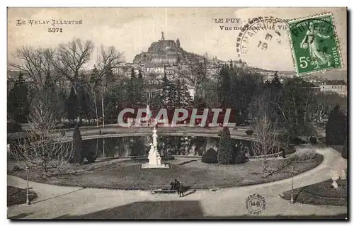 Cartes postales Le Velay Illustre Le Puy La Montee Vue medrone la