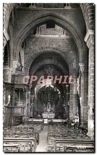 Moderne Karte Le Puy Interieur de la cathedrale