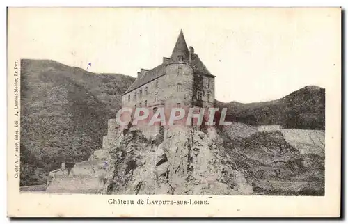 Cartes postales Chateau de Lavoute Sur Loire