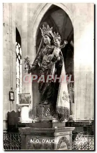 Cartes postales Auch La Cathedrale Statue veneree de Ste Marie d Auch