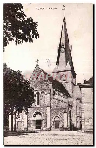 Cartes postales Suippes L eglise