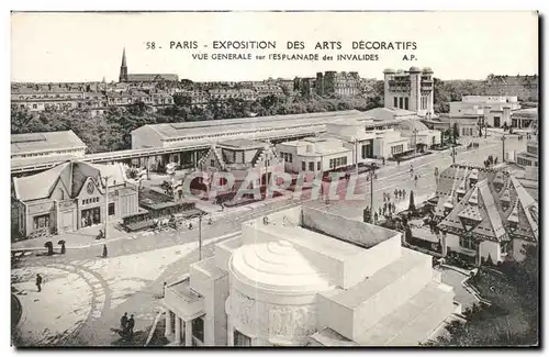 Cartes postales Paris - Exposition des arts decoratifs