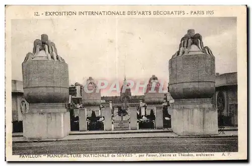 PA Exposition internationale des arts decoratifs-Paris 1925 pavillon &#34manufacture naticnale de se