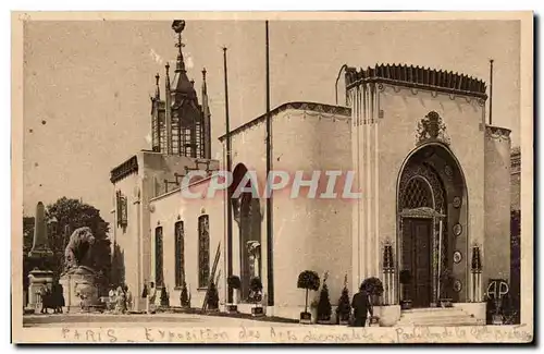 Cartes postales Paris - Exposition des arts decoratifs Pavillon de la Grande Bretagne
