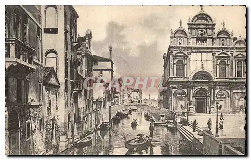 Cartes postales Italie Italia Venezia Rio del Mendicanti