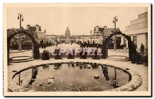 Cartes postales Exposition internationale des Arts decoratifs Paris 1925 Jardin des Nymphes