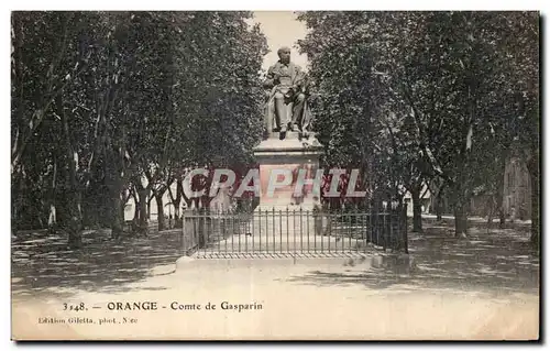 Cartes postales Orange Comte de Gasparin