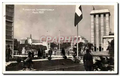 Ansichtskarte AK Exposition internationale Paris 1937 Vue generale du pavillon de la Suisse