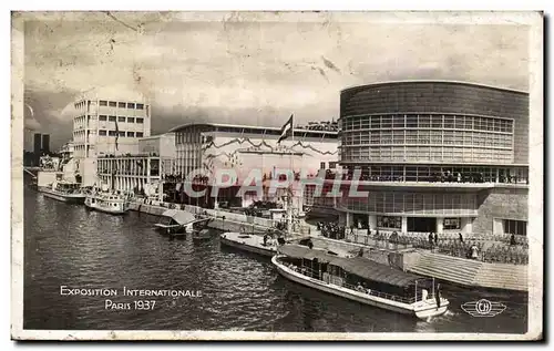 Cartes postales Exposition internationale Paris 1937 Pavillons de la Suisse Belgique