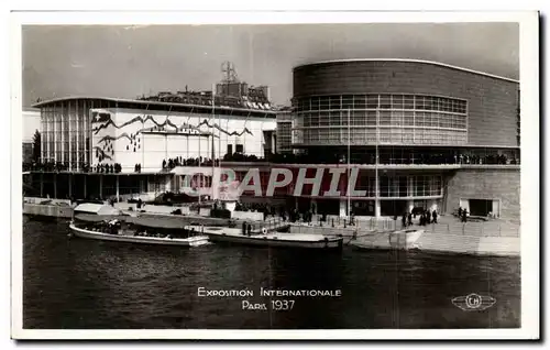 Cartes postales Exposition Internationale Paris 1937 pavillons de belgique et de suisse