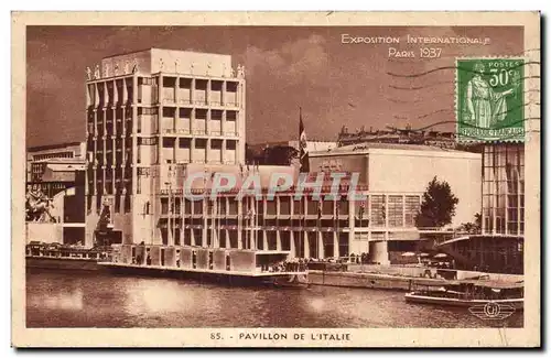 Cartes postales Exposition Internationale Paris 1937 pavillon de l italie