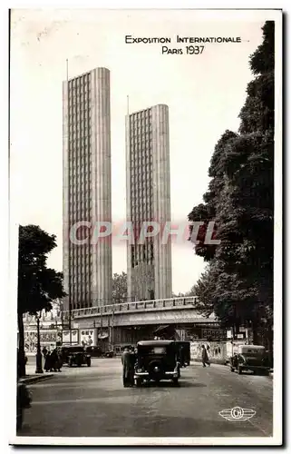 Cartes postales Exposition Internationale Paris 1937 Porte de la place de l Alma