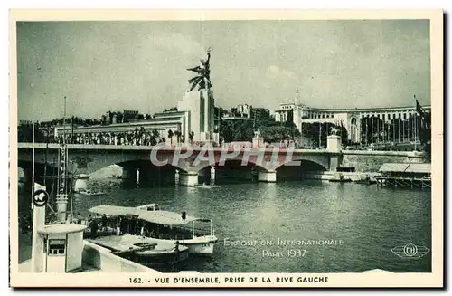 Cartes postales Exposition Internationale Paris 1937 Vue d Ensemble Prise de la rive gauche