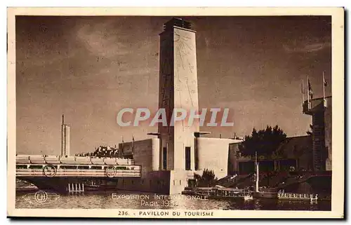 Cartes postales Exposition internationale Paris 1937 Pavillon du tourisme