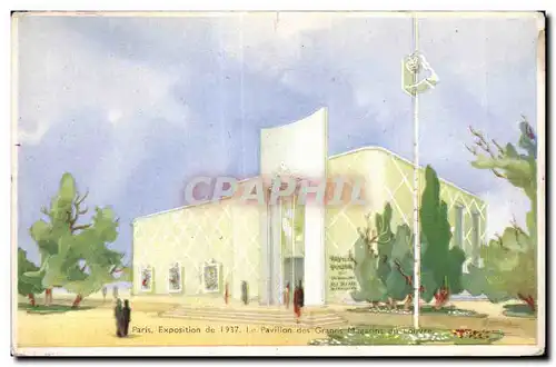 Ansichtskarte AK Exposition intenationale Paris 1937 le Pavillon des grands magasins du louvre