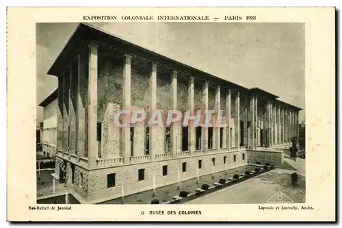 Cartes postales Exposition coloniale internationale Paris 1931Musee des colonies