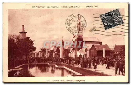 Ansichtskarte AK Exposition coloniale internationale Paris 1931 Avenue des colonies francaises