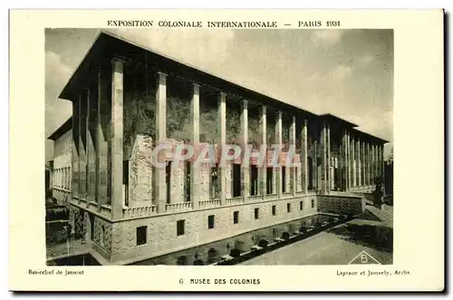 Cartes postales Exposition coloniale internationale Paris 1931 Musee des colonies