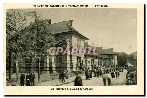 Ansichtskarte AK Exposition coloniale internationale Paris 1931 Nouveau Pavillon des pays bas