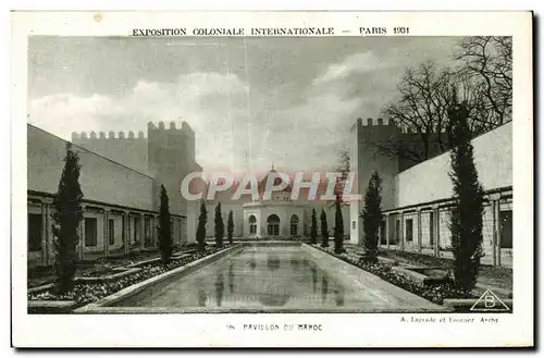 Cartes postales Exposition coloniale internationale Paris 1931 Pavillon du Maroc