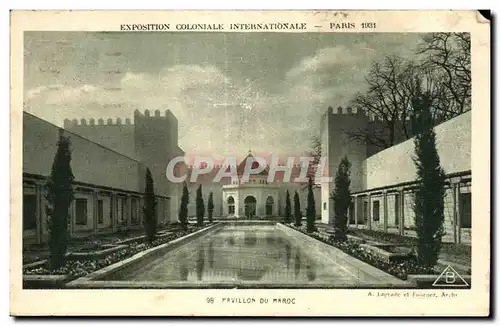 Ansichtskarte AK Exposition coloniale internationale de Paris 1931 Pavillon du maroc