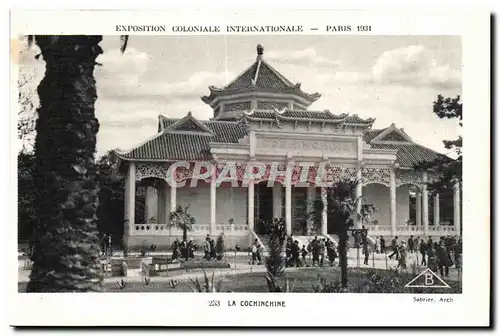 Ansichtskarte AK Exposition Coloniale Internationale Paris 1931 La Cochinchine