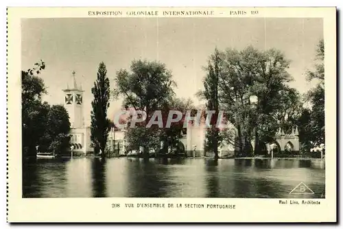 Ansichtskarte AK Exposition Coloniale Internationale Paris 1931 Vue D Ensemble De La Section Portugaise