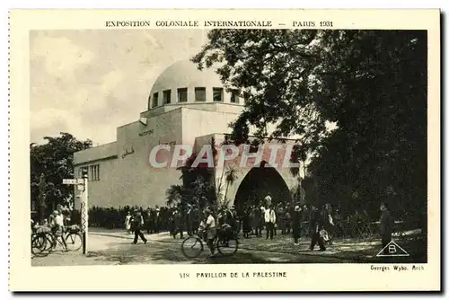 Cartes postales Exposition Coloniale Internationale Paris 1931 Pavillon De La Palestine