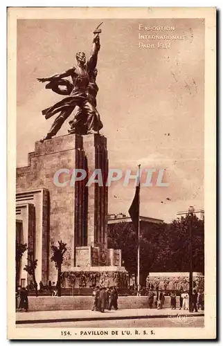 Cartes postales Exposition Coloniale Internationale Paris 1931 Pavillon De L U R S S