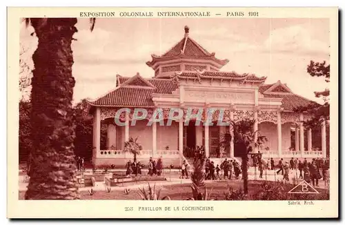 Ansichtskarte AK Exposition Coloniale Internationale Paris 1931 Pavillon De La Cochinchine